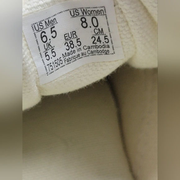 Vans Old Skool Suede/Canvas Low Top Skate Shoes-Theory Atmosphere Women 8 - Picture 11 of 11